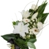 ramo funerario blanco para difuntos